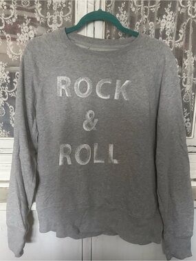 Zadig & Voltaire Grey Graphic Tee with White Label